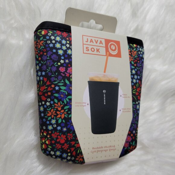 Java Sok Floral Drink Sleeve - Picture 3 of 6
